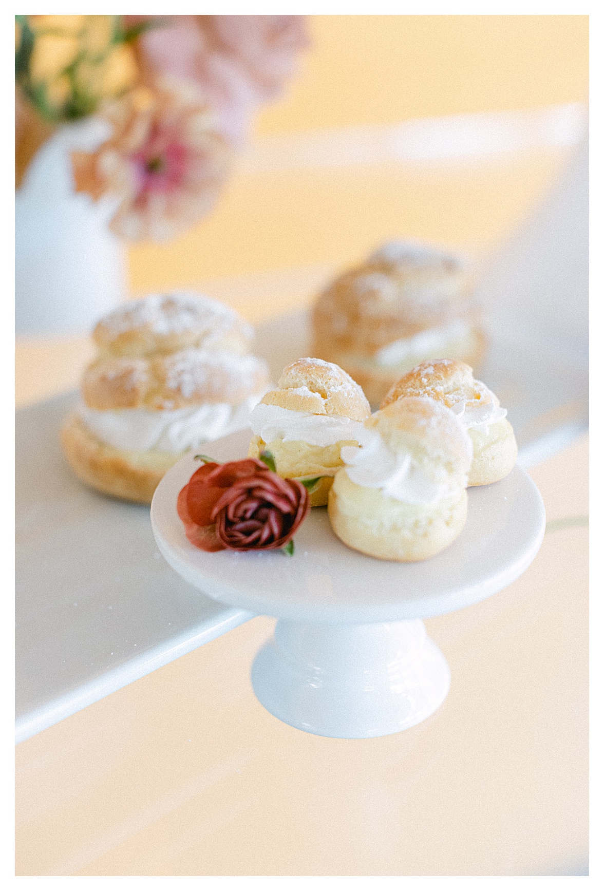 cream puffs for wedding desserts